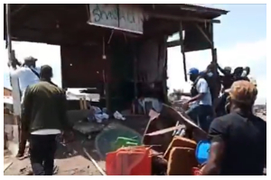 One arrested as Ablekuma West Assembly demolishes hotspots