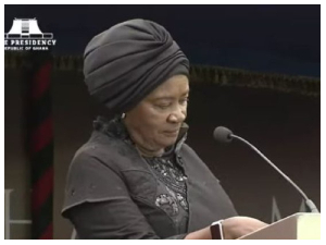 Professor Naana Jane Opoku Agyemang is the Vice President of Ghana