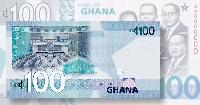 A GH¢100 note