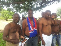 The NPP chairman said those who visited the Tindana had no regrets taking off their shirts