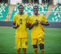Jacob and Essau Kpoeti are teammates at the Black Starlets