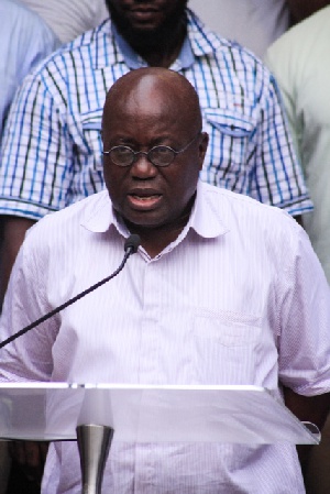 President-elect Akufo-Addo will be sworn in on 7th January