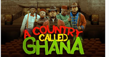 The movie talks about Ghana's invasion by the colonial masters