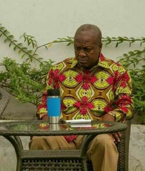 Former president John Mahama