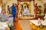 Gov't delegation calls on Otumfuo to discuss major road projects in Ashanti Region