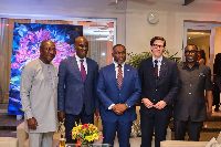 Kenneth Gilbert Adjei, Haruna Iddrisu, Alexander Afenyo-Markin represented Ghana at the event