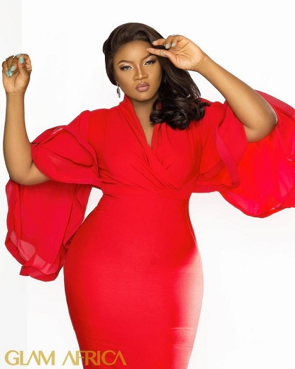 Omotola Jalade Ekeinde’s Looks Lit For Glam Africa Magazine Photoshoot Photos