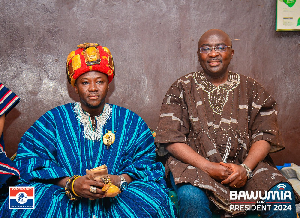 Mion-Gbonlana, Alhassan Abdulai Mahamadu with Dr Mahamudu Bawumia