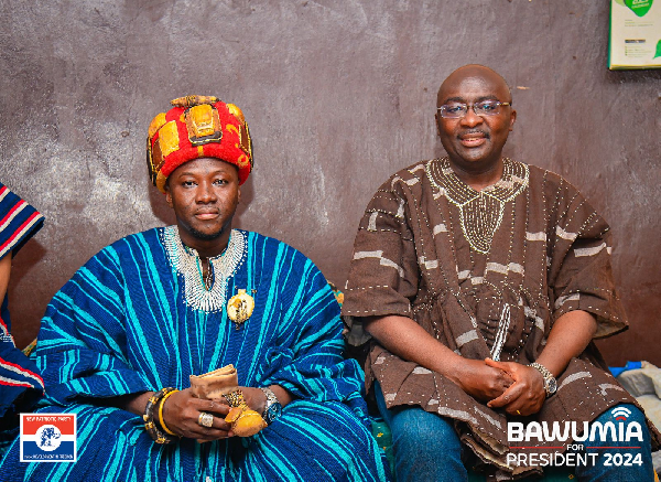 Mion-Gbonlana, Alhassan Abdulai Mahamadu with Dr Mahamudu Bawumia