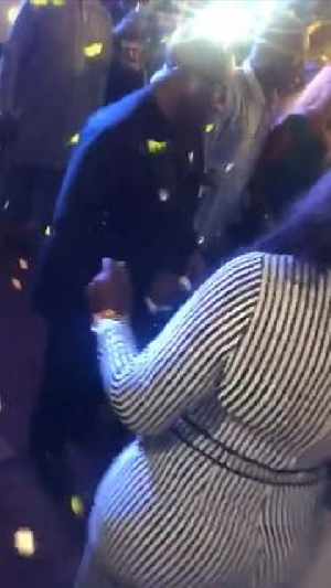 President Akufo-Addo displaying his dance moves
