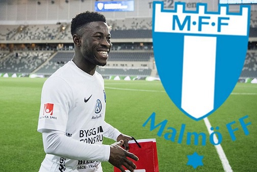 The Ghanaian has a year left on his contract with IK Sirius