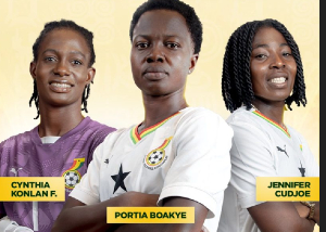 Portia Boakye (M) retained as captain of Ghana's Black Queens for 2024 WAFCON
