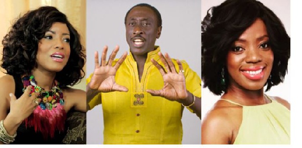 Joselyn Dumas, KSM and Shirly Frimpong Manso