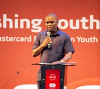Minister for Youth and Sports,  Mustapha Ussif