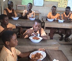 File photo: School feeding