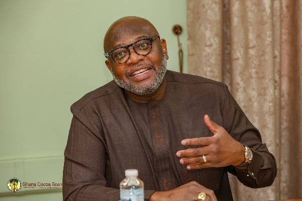 Dr Randy Abbey is the COCOBOD CEO