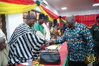 President, Nana Addo Dankwa Akufo-Addo met with the Naional House of Chiefs in Kumasi
