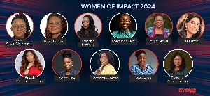 Women of Impact honorees in photo collage
