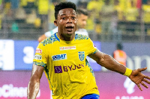 Peprah currently plies his trade in the Indian top flight for Kerala Blasters