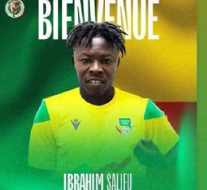 Ibrahim Salifu has swithced his nationality from Ghana to Benin