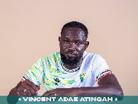 Former Medeama defender Vincent Atinga