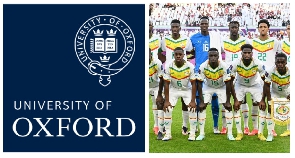 Photo Collage of Oxford University and Senegal National Team