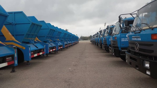 AMA says it has deployed tipper trucks to collect wastes