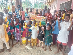 Donation made to the Beads of Life Orphanage