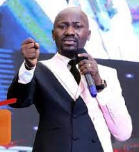 General overseer of Omega Fire Ministries International, Apostle Johnson Suleman