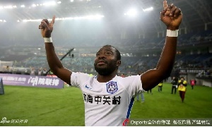 Frank Acheampong has enjoyed some great time in the Chinese league