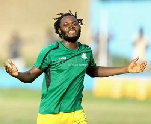 Aduana Stars forward, Yahaya Mohammed