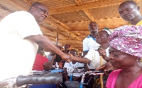 Samuel Atta Mills pledged his commitment to ensure development of the people in the municipality