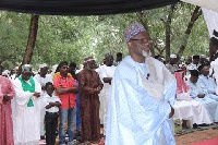 Maulvi Mohammed Bin Salih, the Ameer and Missionary in charge of the Ahmadiyya Muslim Mission