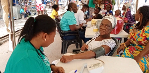 Some patients receiving treatment