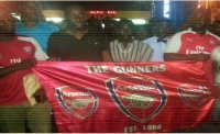 A section of Arsenal supporters in Ghana