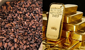 Gold and cocoa top Ghana's exports