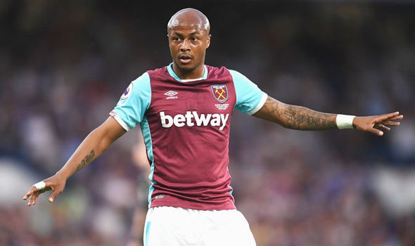 A French online portal claims Andre Ayew is embroiled in a sex scandal