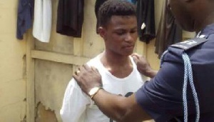 The suspect Daniel Asiedu