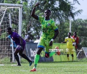 Bechem United striker, Hafiz Konkoni