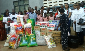 Diplomatic Platform donates to Akropong School for the blind