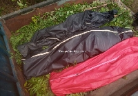The canoe capsized during ajourney, resulting in a grim outcome