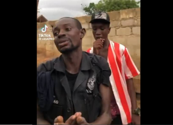 Drunk man posing as police officer arrested