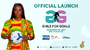 Girls for Goals, is a 9-month empowerment initiative aimed at promoting gender equality