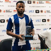 Gladson Awako was named  Man of the Match