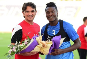 Dalic worked with Asamoah Gyan during his time with Al Ain