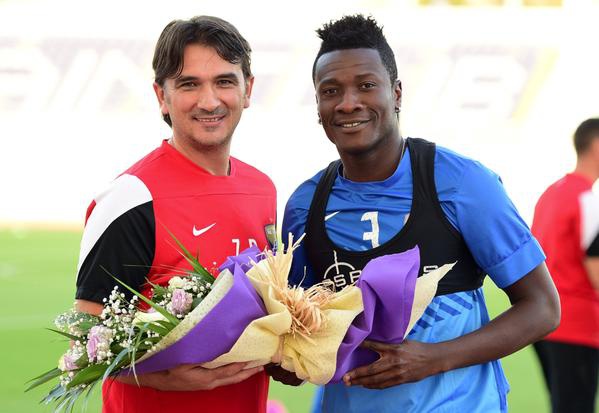 Dalic worked with Asamoah Gyan during his time with Al Ain