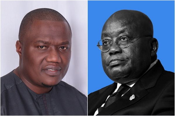 Dr. Nana Ayew Afriye and President Akufo-Addo