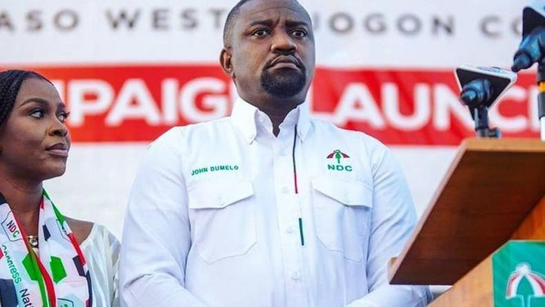 John Dumelo was the NDC's parliamentary candidate for Ayawaso West Wuogon in 2020