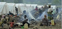Thousands of people have been displaced by the ongoing violence in eastern DR Congo