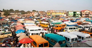 File Photo: Public transport parked a local car-park